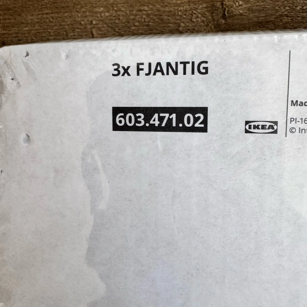 IKEA Fjantig black chair wall hooks new